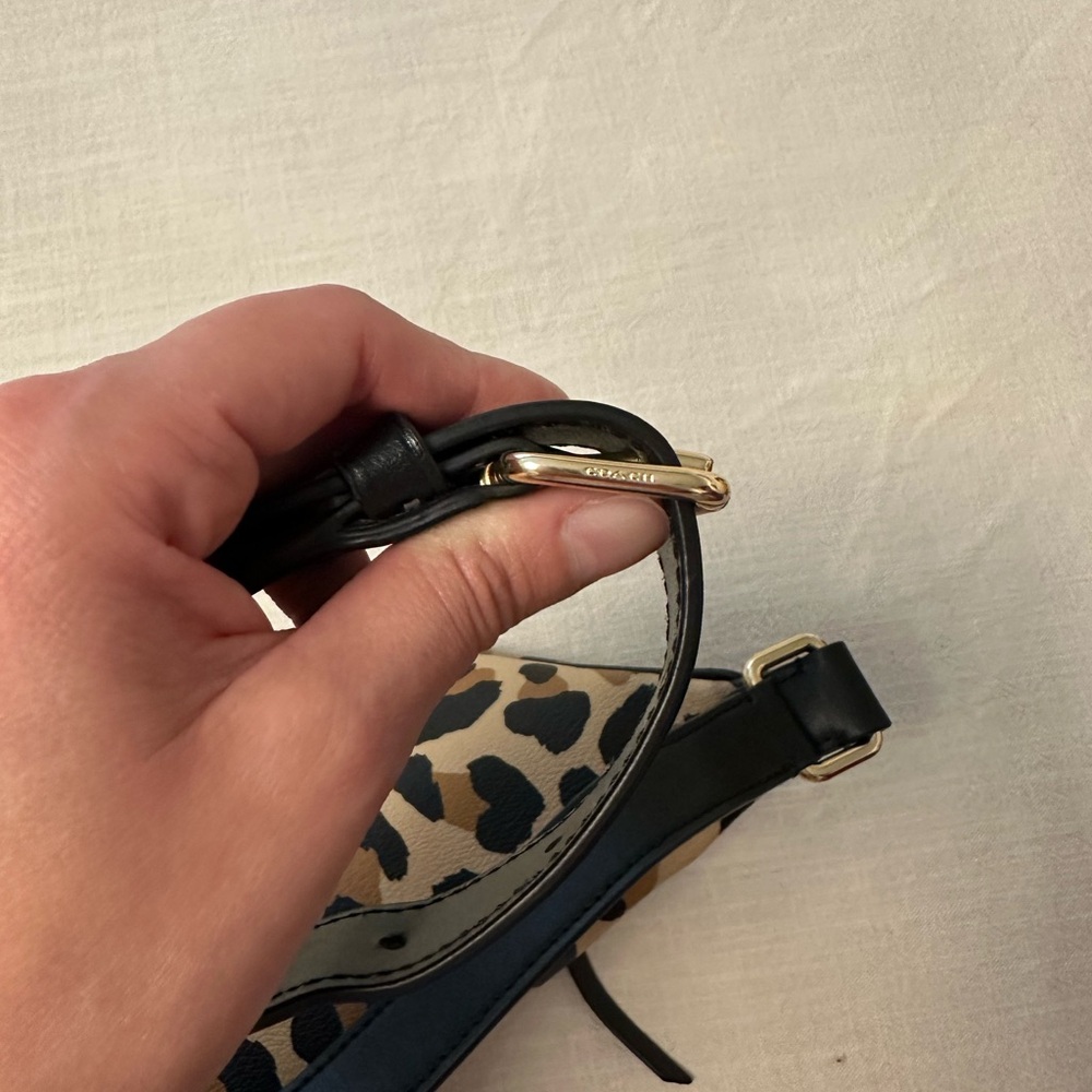 Coach Leopard Print Belt Bag - Picture 6 of 7